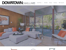 Tablet Screenshot of downtowndwelling.com